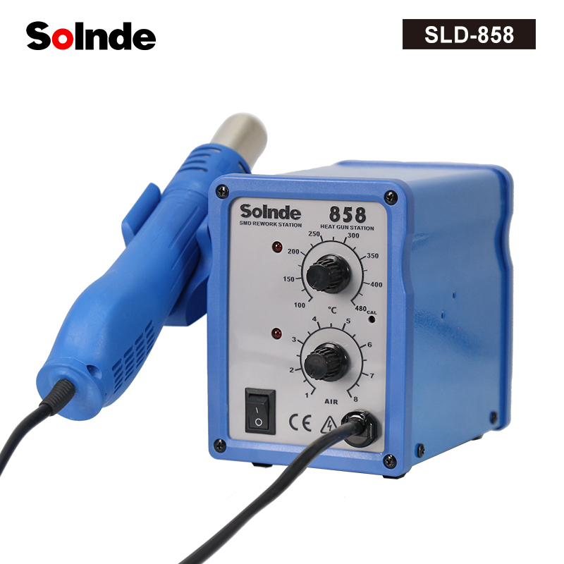 SLD-858 熱風槍拆焊臺 手機維修扭轉風拔焊UPC拆焊熱風臺 智能無鉛螺旋式熱風槍